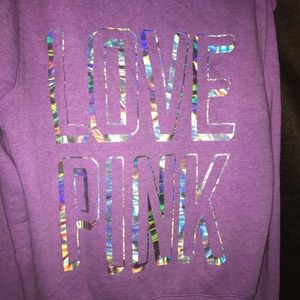 💜LOVE PINK VS PINK ZIP UP HOODIE💜
